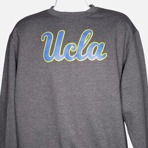 Champion Mens UCLA Bruins Gray Sweatshirt L Crewneck Long Sleeve Relaxed